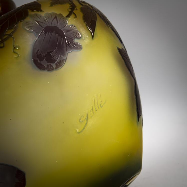 Bild 5 zu Objekt, 'Bignones' vase, 1920-36, Emile Gall&eacute;, Gall&eacute;, Nancy, 178A 105